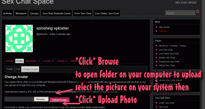 sex chat space how-to add a profile pic 3